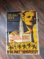 Litho affiche 1937  Vlaams, Ophalen, Zo goed als nieuw
