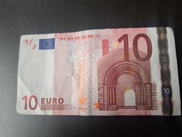 2002 Duitsland 10 euro oude serie Trichet code P014 beschikbaar voor biedingen