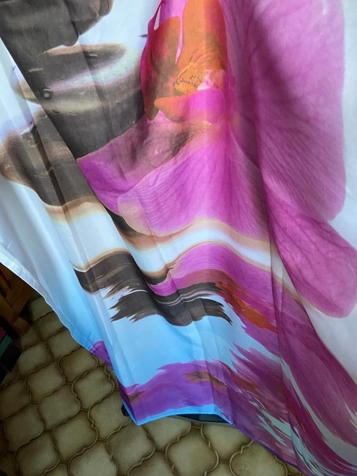 Gordijnen, Huis en Inrichting, Stoffering | Gordijnen en Lamellen, Grijs, Blauw, Ophalen