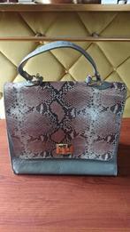 Sac à main en cuir véritable, Handtassen en Accessoires, Tassen | Damestassen, Ophalen of Verzenden, Gebruikt, Handtas