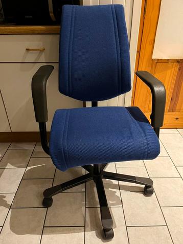 Chaise de bureau, Enlèvement, Utilisé, Bleu, Chaise de bureau
