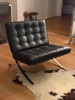 Fauteuil design iconique – Style Barcelona, Maison & Meubles, Fauteuils, 75 à 100 cm, Enlèvement, Utilisé, Autres matériaux