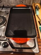 Geemalleerd gietijzeren bakplaat Le Creuset, Maison & Meubles, Cuisine | Casseroles & Poêles, Enlèvement, Comme neuf, Fonte, Poêle à frire ou Sauteuse