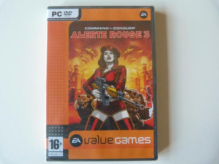 Command & Conquer : Red Alert 3 - Nieuw [PC], Games en Spelcomputers, Games | Pc, Nieuw, Strategie en Constructie, 1 speler, Vanaf 16 jaar