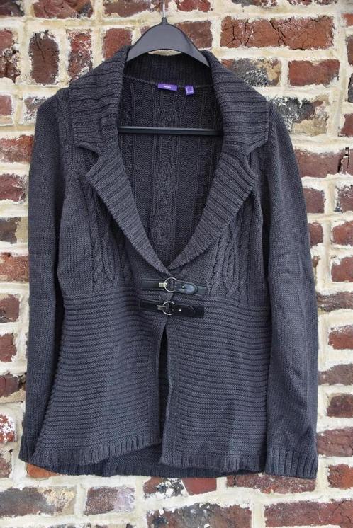 Gilet en maille Mexx L, Vêtements | Femmes, Pulls & Gilets, Comme neuf, Taille 42/44 (L), Gris, Enlèvement ou Envoi