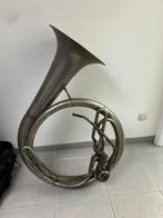 vintage voor decoratie, een trompet bombardon., Muziek en Instrumenten, Blaasinstrumenten | Trompetten, Ophalen, Overige typen
