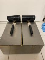 Dubbele friteuse - Merk Nova, 2 tot 3 liter, Ophalen, Gebruikt, Duo-friteuse