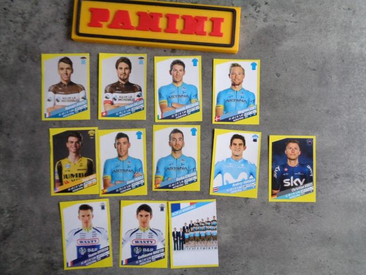 PANINI STICKERS WIELRENNEN TOUR DE FRANCE 2019  12X WIELREN, Hobby en Vrije tijd, Stickers en Plaatjes, Verzenden