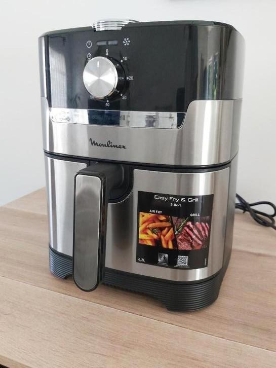 Tefal Easy Grill & Fry Airfryer, Elektronische apparatuur, Ovens, Zo goed als nieuw, Vrijstaand, Grill, Minder dan 45 cm, Minder dan 45 cm