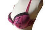 (31) -soutien gorge femme t.90b noir et rose, Kleding | Dames, Ondergoed en Lingerie, Ophalen of Verzenden, Roze, BH