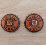 Bierdopjes, kroonkurken Cristal Alken 1947, Ophalen of Verzenden, Gebruikt