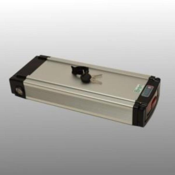 Fietsaccu universeel voor bagagedrager 24 Volt Li-ion, Hobby en Vrije tijd, Elektronica-componenten, Nieuw, Ophalen of Verzenden