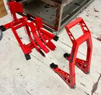 Voorwielklem en paddock, Enlèvement