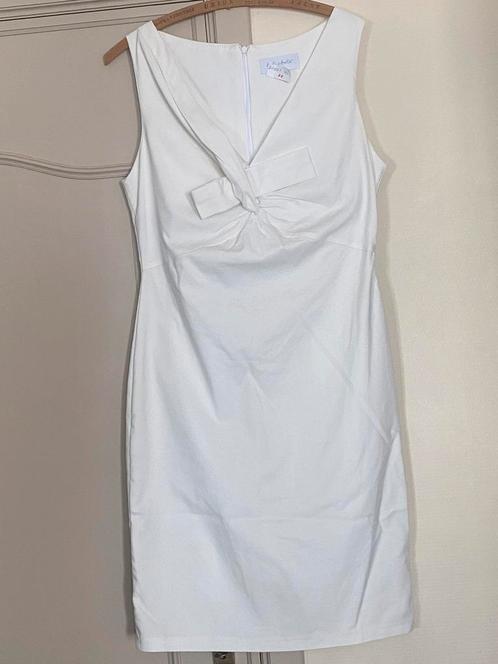 Robe de cocktail blanche/beige Amélie & Amélie, Vêtements | Femmes, Robes, Comme neuf, Taille 46/48 (XL) ou plus grande, Blanc