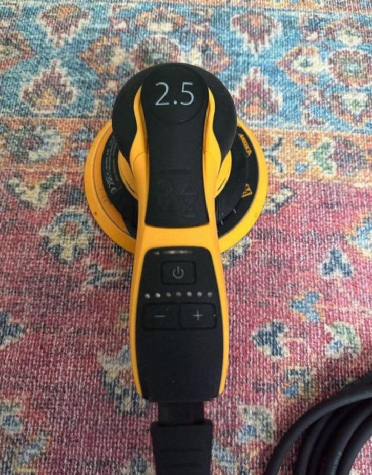 Mirka Deros, Doe-het-zelf en Bouw, Gereedschap | Schuurmachines, Nieuw, Vlakschuurmachine, Minder dan 600 watt, Ophalen of Verzenden