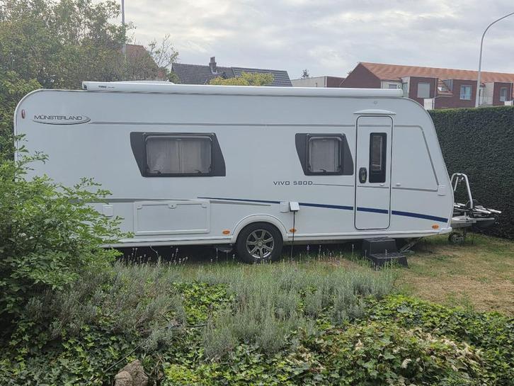 LMC Vivo 580D full option nieuwprijs meer dan 50.000, Caravans en Kamperen, Caravans, Particulier, tot en met 3, 1500 - 2000 kg