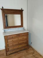 commode met spiegel, Antiek en Kunst, Antiek | Meubels | Kasten, Ophalen