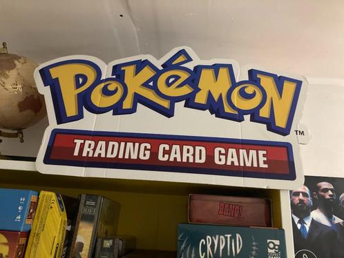 Pokemon TCG store sign - winkeldisplay, Hobby & Loisirs créatifs, Jeux de cartes à collectionner | Pokémon, Utilisé, Autres types