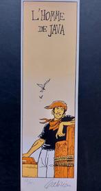 L'homme de Java ex libris numéroté 68/150 signé Gabrion, Enlèvement ou Envoi