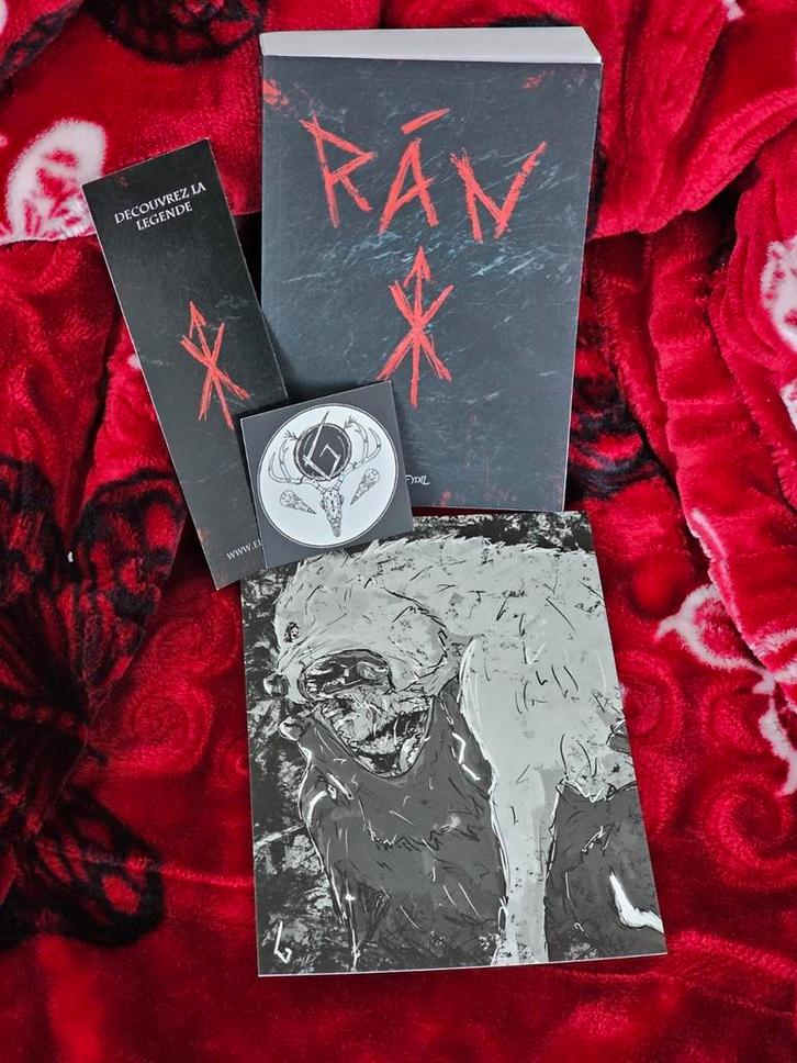 Rán — Elfydil (Boek in nieuwstaat + boekenlegger + illustrat, Boeken, Fantasy, Nieuw, Ophalen of Verzenden