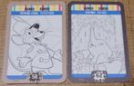 Dumbo: 2 verzamelkaarten Disney Colour Magic, Verzamelen, Ophalen of Verzenden, Bambi of Dumbo, Zo goed als nieuw, Plaatje of Poster