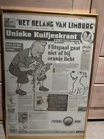 Ofset plaat kuifje het belang van limburg, Verzamelen, Ophalen, Kuifje
