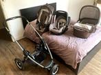 Kinderwagen/buggy Maxicosi Pebble volledige set, Kinderen en Baby's, Kinderwagens en Combinaties, Gebruikt, Verstelbare duwstang