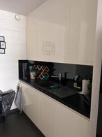 Meubles de cuisine a vendre caissons et portes., Huis en Inrichting, Ophalen, Wit, Enkelwandige keuken, Zo goed als nieuw