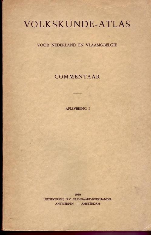 K.C. PEETERS VOLKSKUNDE ATLAS, Boeken, Geschiedenis | Nationaal, Gelezen, Ophalen of Verzenden