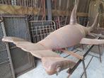 Stalen hamerhaai sculptuur. Uniek stuk., Antiek en Kunst, Ophalen