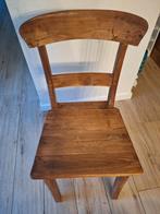 Teak houten tafel plus 6 stoelen, Ophalen of Verzenden