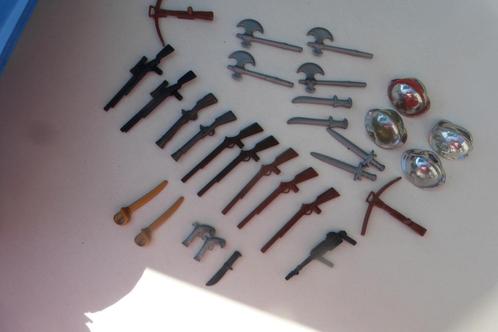 Playmobil: armes, fusils, poignards, pistolets..., Kinderen en Baby's, Speelgoed | Playmobil, Gebruikt, Los Playmobil, Ophalen of Verzenden