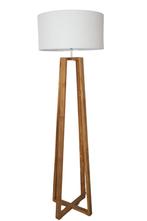 vloerlamp met witte kap, Ophalen of Verzenden, Nieuw