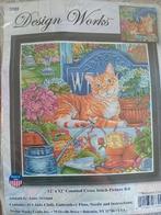 Borduurpakket Welcome Cat, Verzenden, Nieuw, Borduurpakket