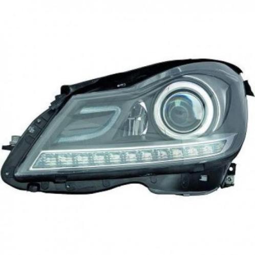PHARE AVANT LOOK XENON LED MERCEDES CLASSE C W204 (11-14), Auto diversen, Tuning en Styling, Ophalen