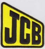 JCB tractor stoffen opstrijk patch embleem, Verzenden, Nieuw
