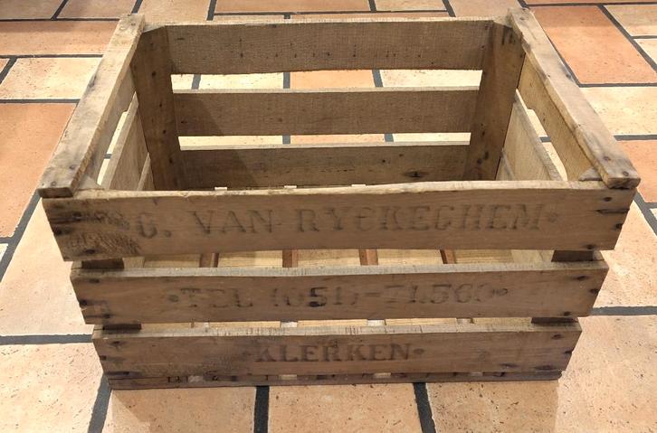 Fruitkist Van Ryckeghem, Maison & Meubles, Accessoires pour la Maison | Coffres, Utilisé, Enlèvement