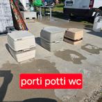 Porti potti wc Toilet caravan stacaravan motorhome werfkeet, Caravans en Kamperen, Ophalen of Verzenden, Zo goed als nieuw