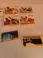 MEER DAN 30 MOOIE VINTAGE POSTZEGELS UIT DE VERENIGDE STATEN, Verzamelen, Ophalen of Verzenden, 1980 tot heden, Ongelopen, Buiten Europa