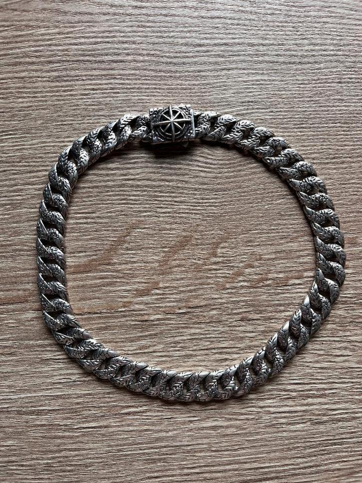 Halsketting van Clocks + Colours, Bijoux, Sacs & Beauté, Colliers, Comme neuf, Argent, Argent, Enlèvement