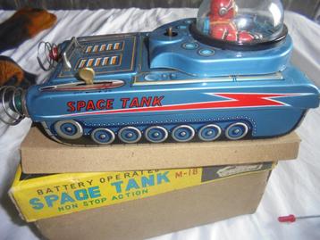 MEGA RARE+++ - Space Tank M-18 B Masudaya MADE IN JAPAN 1959