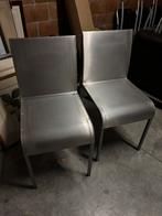 Vintage design stoelen (6 stuks), Ophalen, Gebruikt, Metaal