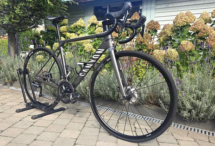 Canyon Ultimate CF SL 8 Ultegra Disc Racefiets, Fietsen en Brommers, Fietsen | Heren | Sportfietsen en Toerfietsen, Zo goed als nieuw
