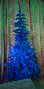Blauwe kerstboom te koop, Diversen, Ophalen, Zo goed als nieuw