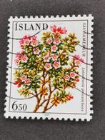 Islande 1984 - fleurs - Rose ciste rampante, Timbres & Monnaies, Timbres | Europe | Scandinavie, Affranchi, Enlèvement ou Envoi