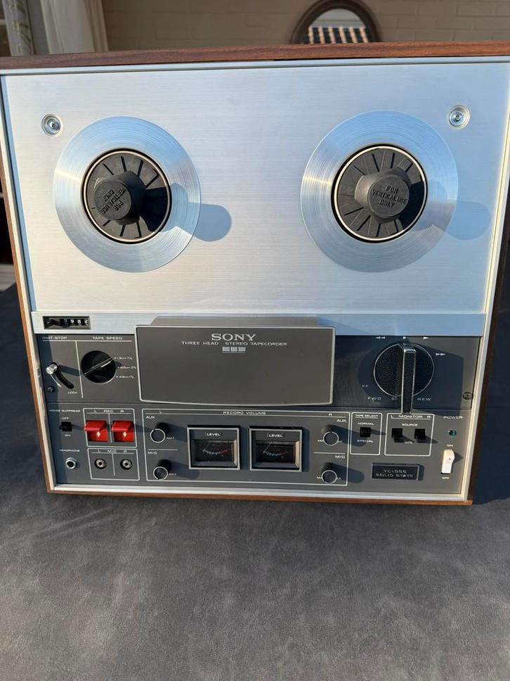 Bandrecorder Sony, Audio, Tv en Foto, Bandrecorder, Bandrecorder, Met stofkap, Ophalen