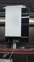 Growatt SPF5000ES – 5kW hybride omvormer, werkt perfect, Doe-het-zelf en Bouw, Zonnepanelen en Toebehoren, Ophalen of Verzenden