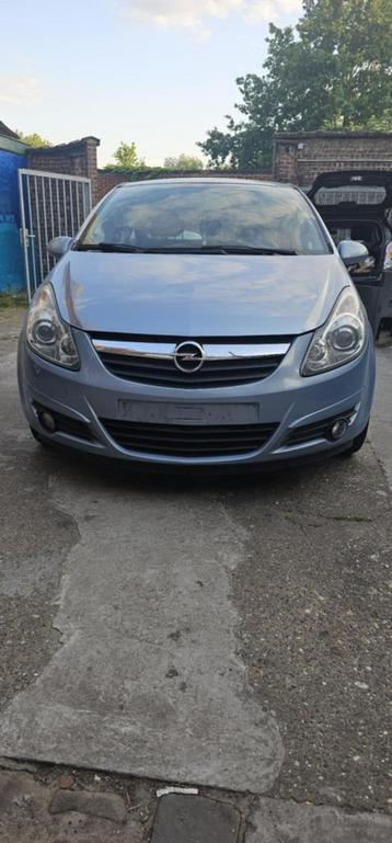 Opel Corsa 2009, Autos, 121 g/km, Argent ou Gris, Boîte manuelle, Noir