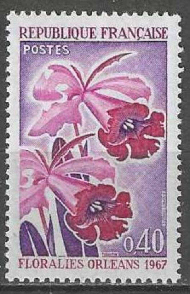 Frankrijk 1967 - Yvert 1528 - Floralien van Orleans (PF), Postzegels en Munten, Postzegels | Europa | Frankrijk, Verzenden