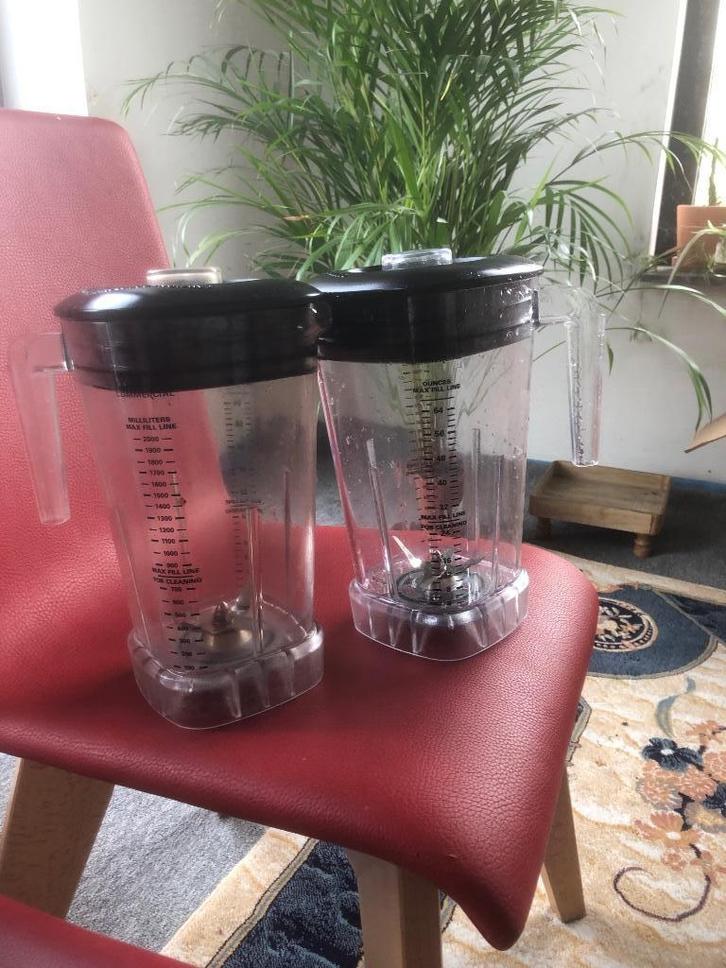 Waring stapelbare MX kan met deksel 2L  Inhoud:, Elektronische apparatuur, Keukenmixers, Nieuw, 1 tot 2 liter, Ophalen